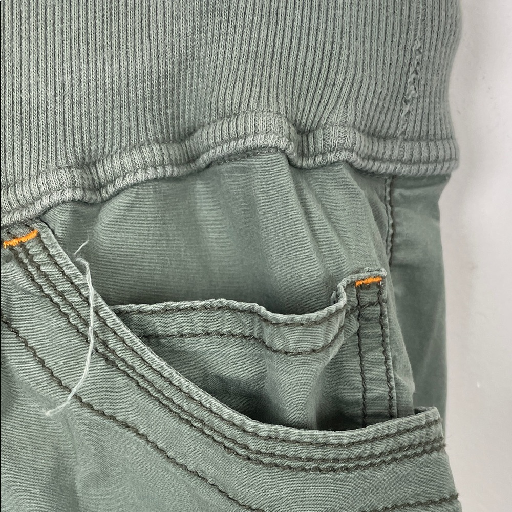 Old Navy Vtg Drawstring Coin Pocket Hiking Women's 2XL Green Cargo Jogger Pants - Picture 6 of 12
